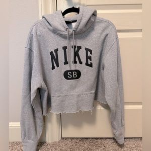 Nike crop sweatshirt